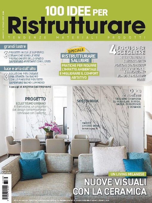 Title details for 100 Idee per Ristrutturare by Edizioni Morelli srl - Available